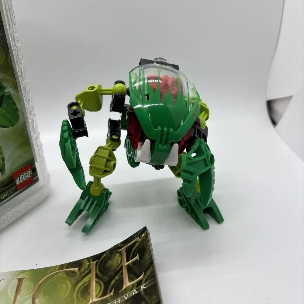 LEGO Bionicle Bohrok Lehvak 8564 Complete with Instructions & Canister